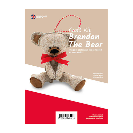 Brendan the bear - Felting Kit
