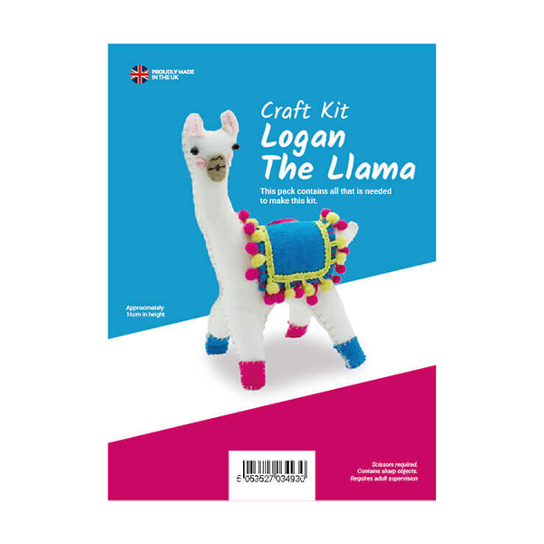 Logan the Lama - Felt Kit